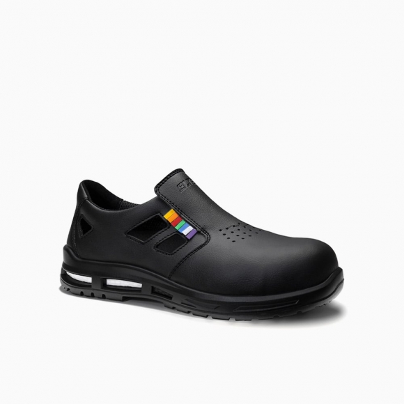 ELTEN DAMEN Sicherheitssandale BRICE Air XXTM black Low ESD S1PS
