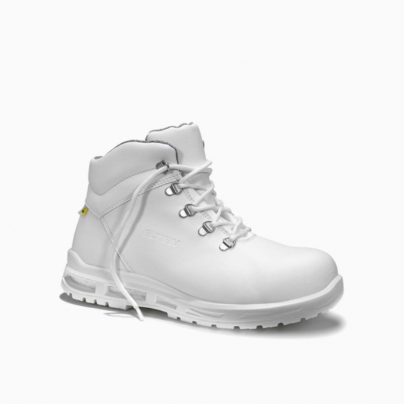 ELTEN DAMEN Sicherheitsschnürstiefel BRANDON XXTM white Mid ESD S3S