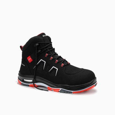 ELTEN DAMEN Sicherheitsstiefel ALAN XXTP black-red Mid ESD S3S