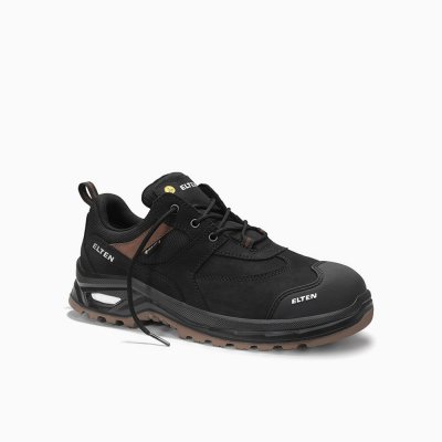 ELTEN HERREN Sicherheitshalbschuh ROBSON XXP Pro GTX black-brown Low ESD S3S HI CI