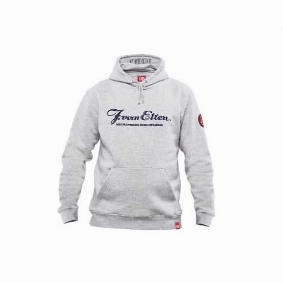 ELTEN HOODIE Retro grey melange