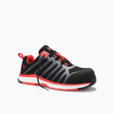 DAMEN JORI Sicherheitshalbschuh jo_RAPID black-red Low ESD S3S DAMEN JORI Sicherheitshalbschuh jo_RAPID black-red Low ESD S3S