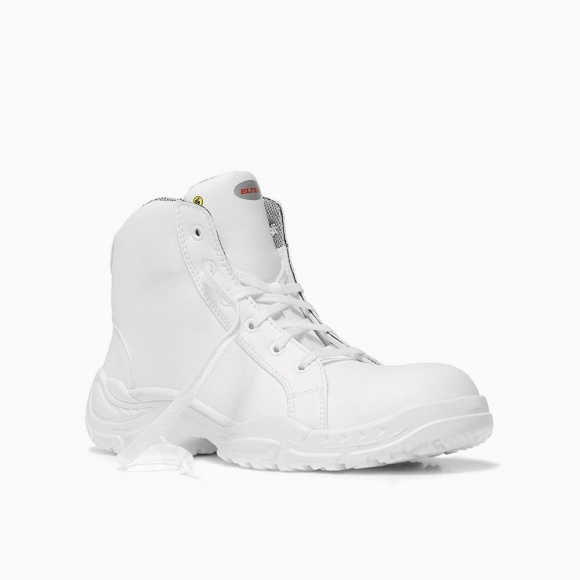 ELTEN HERREN Sicherheitsschnürstiefel WHITE Loop Mid ESD S2