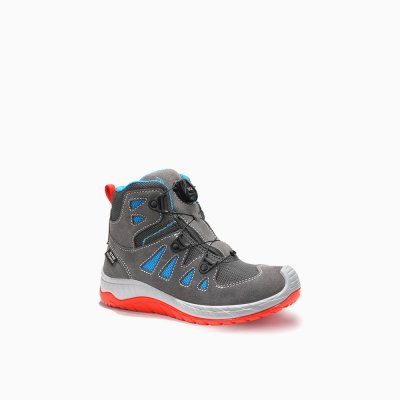 ELTEN Stiefel MADDOX Kids BOA® grey-red Mid ELTEN Stiefel MADDOX Kids BOA® grey-red Mid