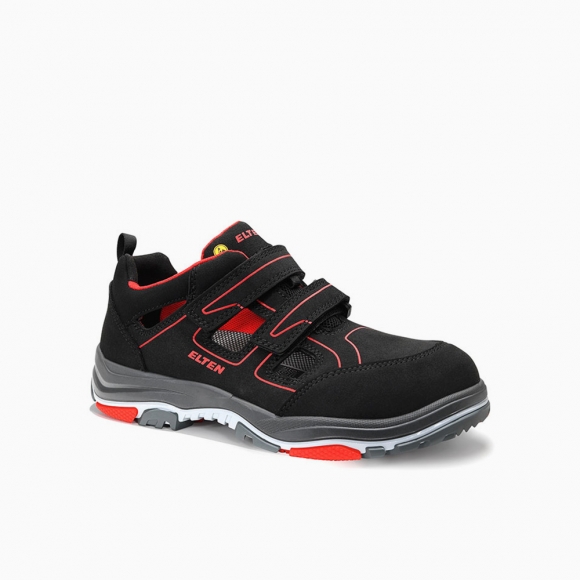 ELTEN DAMEN Sicherheitssandale ANTHONY red Easy ESD S1 Typ 2