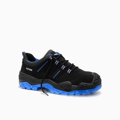 ELTEN HERREN Sicherheitshalbschuh QUENTIN black-blue Low ESD S3S