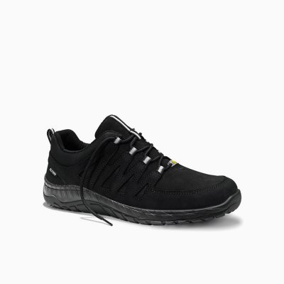 ELTEN HERREN Berufshalbschuh MADDOX black leather Low ESD O2