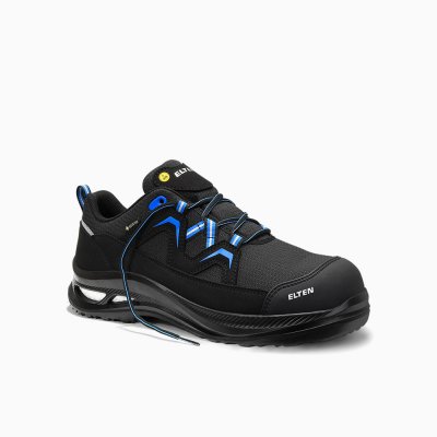 ELTEN HERREN Sicherheitshalbschuh FRY XXG Pro GTX black-blue Low ESD S3S HI CI