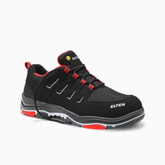 ELTEN HERREN Sicherheitshalbschuh WILLIAM red Low ESD S1PS Typ 3