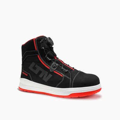 ELTEN HERREN Sicherheitsstiefel ISAAK XXST BOA® black-red Mid ESD S2 ELTEN HERREN Sicherheitsstiefel ISAAK XXST BOA® black-red Mid ESD S2