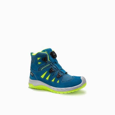 ELTEN Stiefel MADDOX Kids BOA® petrol-lime Mid ELTEN Stiefel MADDOX Kids BOA® petrol-lime Mid