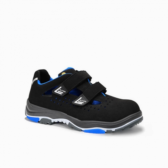 ELTEN HERREN Sicherheitssandale IMPULSE EA blue Easy ESD S1 Typ 1