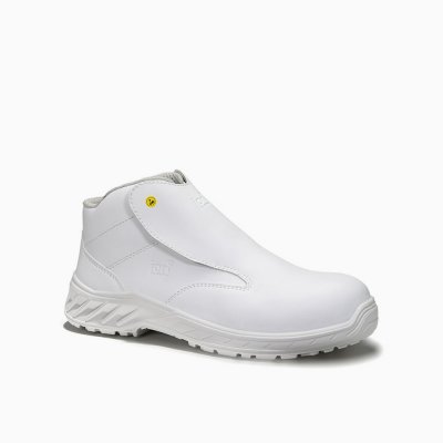 DAMEN JORI Sicherheitsstiefel jo_CLEAN Slipper white Mid ESD S3S DAMEN JORI Sicherheitsstiefel jo_CLEAN Slipper white Mid ESD S3S