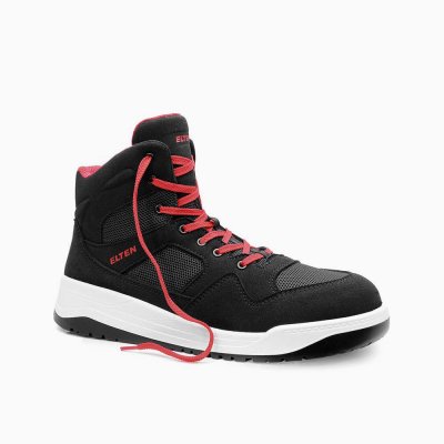 ELTEN HERREN Sicherheitsschnürstiefel LAKERS black Mid ESD S1PS ELTEN HERREN Sicherheitsschnürstiefel LAKERS black Mid ESD S1PS