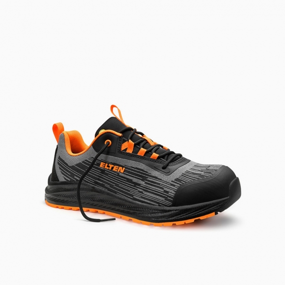 ELTEN DAMEN Sicherheitshalbschuh HANKO XXNF black-orange Low ESD S1PS