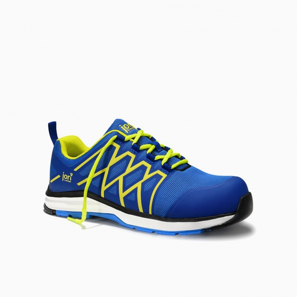 HERREN JORI Sicherheitshalbschuh jo_SWIFT blue-yellow Low ESD S1PS