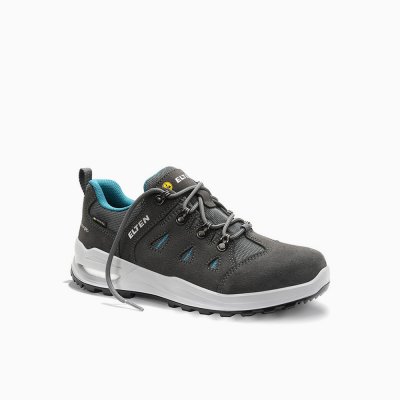 ELTEN DAMEN Berufshalbschuh ENYA XXF GTX grey-turquoise Low ESD O2 WR CI ELTEN DAMEN Berufshalbschuh ENYA XXF GTX grey-turquoise Low ESD O2 WR CI