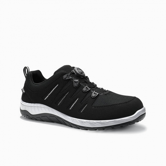 ELTEN HERREN Sicherheitshalbschuh MADDOX BOA® black-grey Low ESD S3S