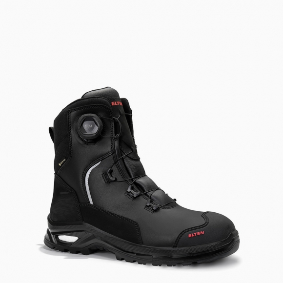 ELTEN HERREN Sicherheitsschnürstiefel (Form C) KABRU XXP Pro BOA® GTX black High ESD S3S WR HI CI