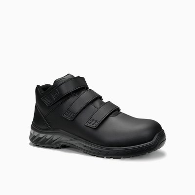 DAMEN JORI Sicherheitsstiefel jo_CLEAN Strap black Mid ESD S3S