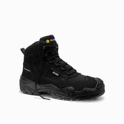 ELTEN HERREN Sicherheitsschnürstiefel MIKE black Mid ESD S3S ELTEN HERREN Sicherheitsschnürstiefel MIKE black Mid ESD S3S