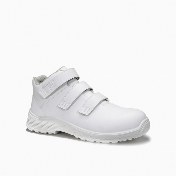DAMEN JORI Sicherheitsstiefel jo_CLEAN Strap white Mid ESD S3S