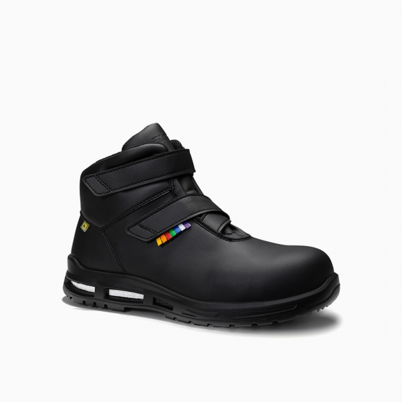 ELTEN HERREN Sicherheitsstiefel BRAYDEN XXTM black Strap Mid ESD S3S