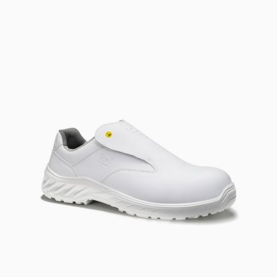 HERREN JORI Sicherheitshalbschuh jo_CLEAN Slipper white Low ESD S3S HERREN JORI Sicherheitshalbschuh jo_CLEAN Slipper white Low ESD S3S