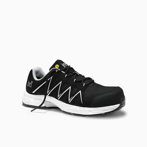 HERREN JORI Sicherheitshalbschuh jo_SPEEDY black-silver Low ESD S3S