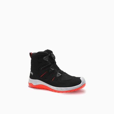 ELTEN Stiefel MADDOX Kids BOA® black-red Mid ELTEN Stiefel MADDOX Kids BOA® black-red Mid