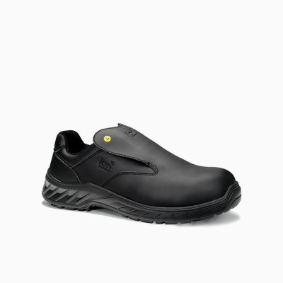 HERREN JORI Sicherheitshalbschuh jo_CLEAN Slipper black Low ESD S3S HERREN JORI Sicherheitshalbschuh jo_CLEAN Slipper black Low ESD S3S