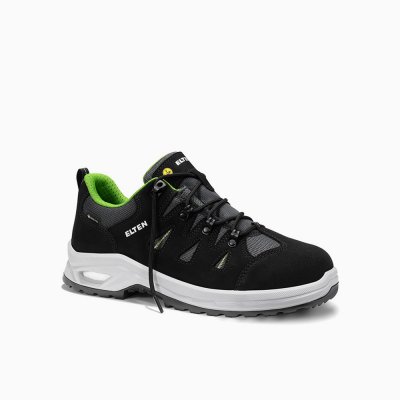 ELTEN HERREN Sicherheitshalbschuh RIWEMO XXP GTX black-green Low ESD S2 WR CI ELTEN HERREN Sicherheitshalbschuh RIWEMO XXP GTX black-green Low ESD S2 WR CI