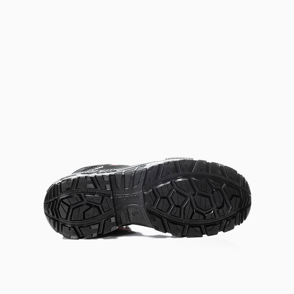ELTEN HERREN Sicherheitsschnürstiefel MICK black-red Mid ESD S3S