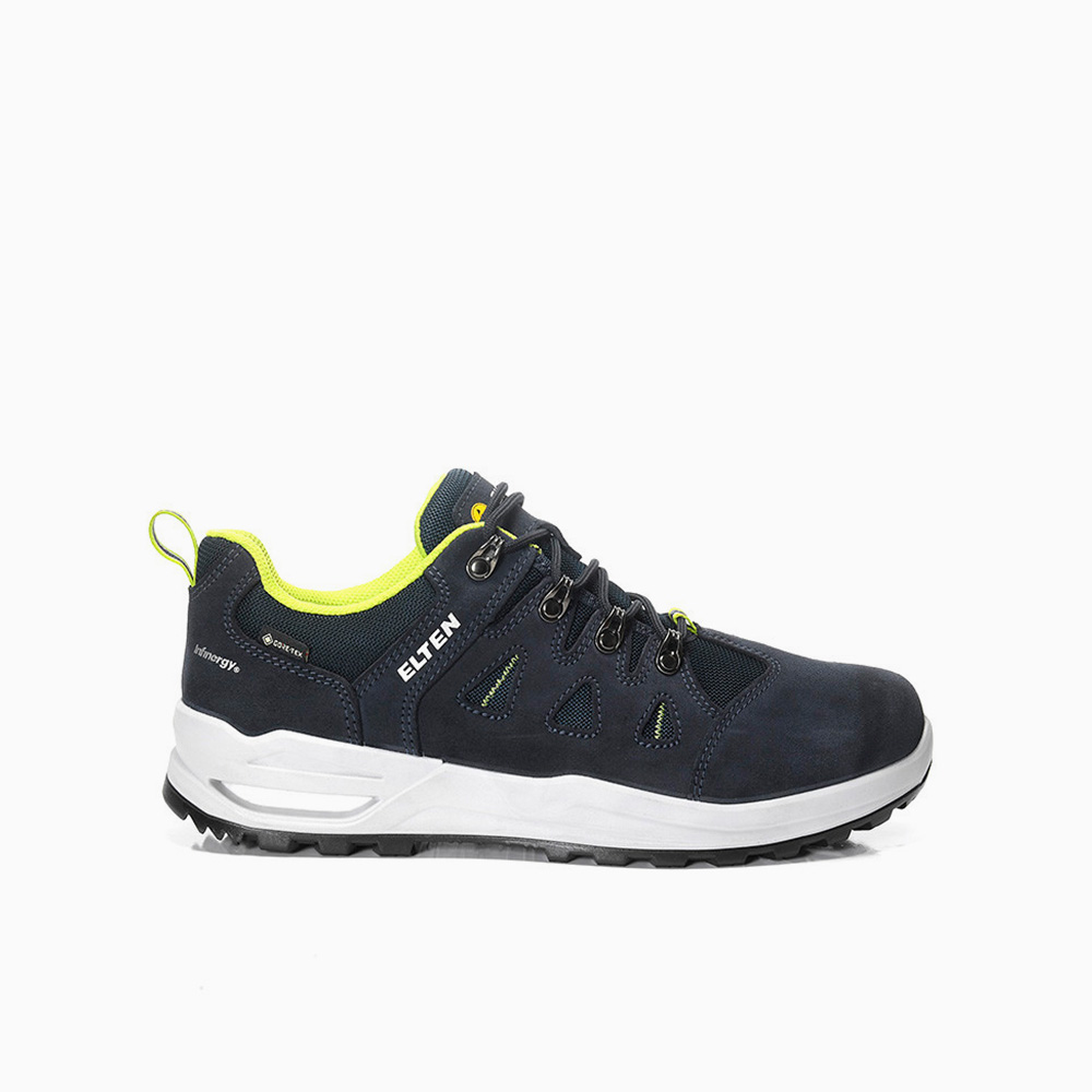 ELTEN DAMEN Berufshalbschuh RILEY XXF GTX blue-lime Low ESD O2 WR CI