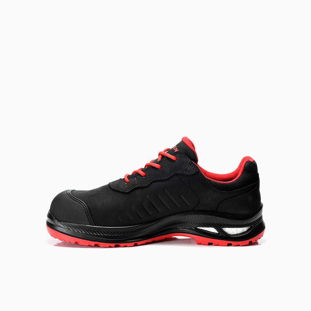ELTEN HERREN Sicherheitshalbschuh STEWART XXG Pro GTX black-red Low ESD S3 HI CI