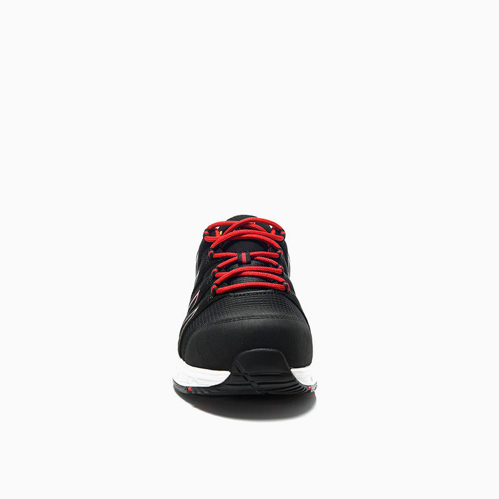 DAMEN JORI Sicherheitshalbschuh jo_SPEEDY black-red Low ESD S1PS