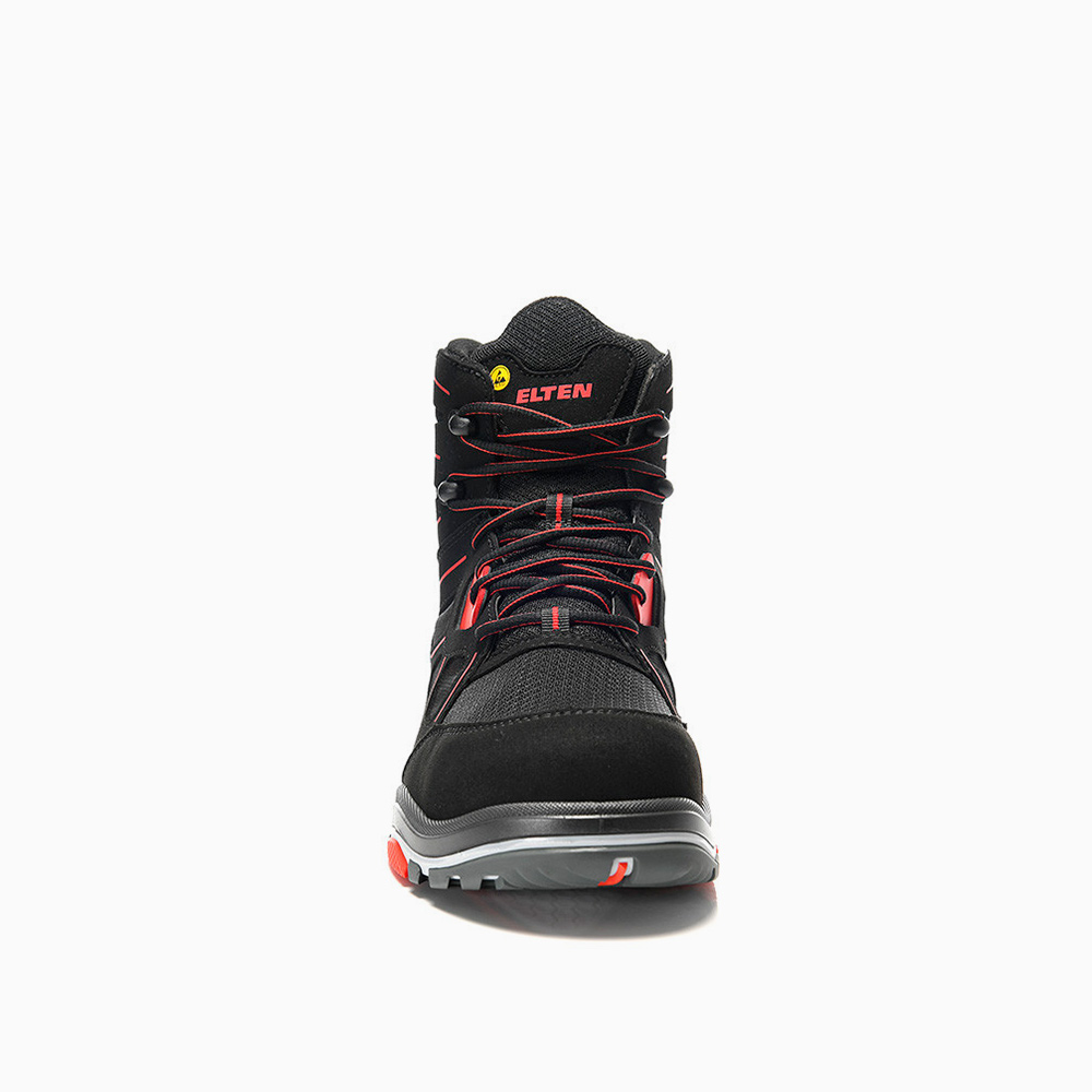ELTEN HERREN Sicherheitsschnürstiefel ANTHONY red Mid ESD S1 Typ 2