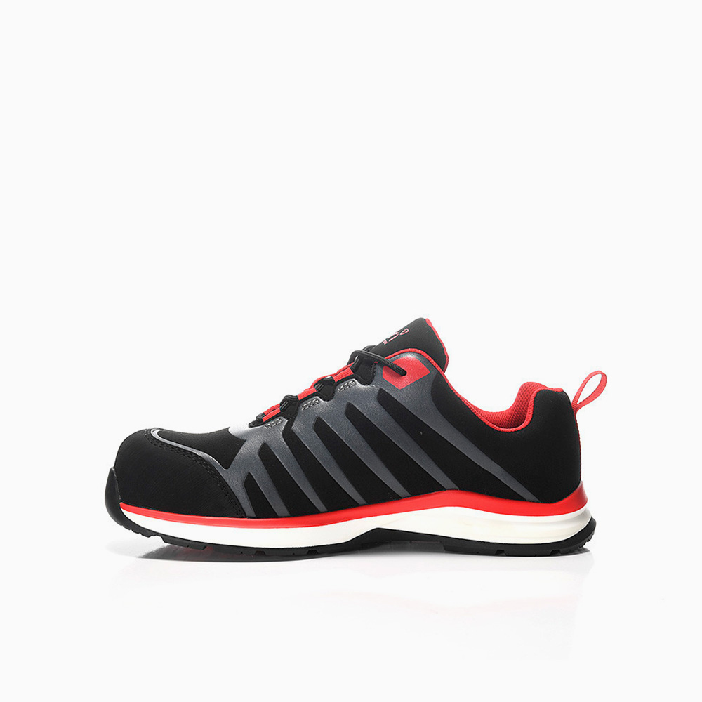 DAMEN JORI Sicherheitshalbschuh jo_RAPID black-red Low ESD S3S