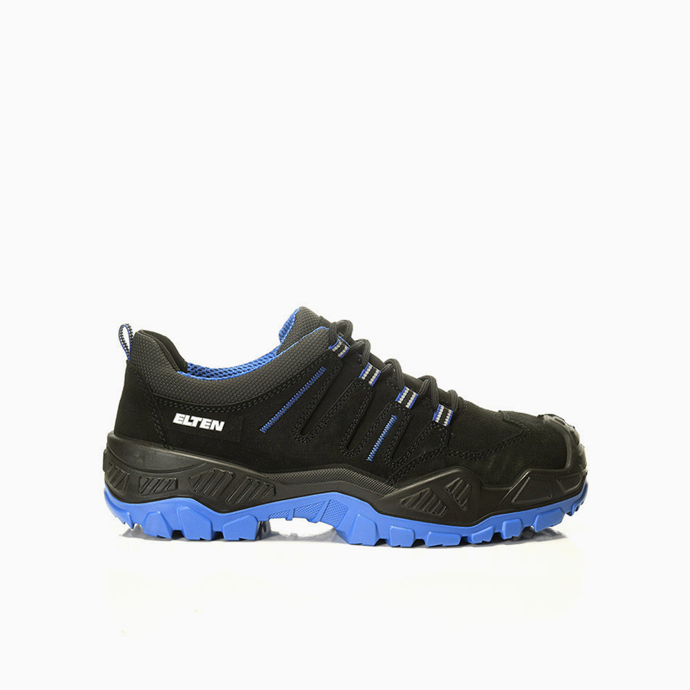 ELTEN HERREN Sicherheitshalbschuh QUENTIN black-blue Low ESD S3S