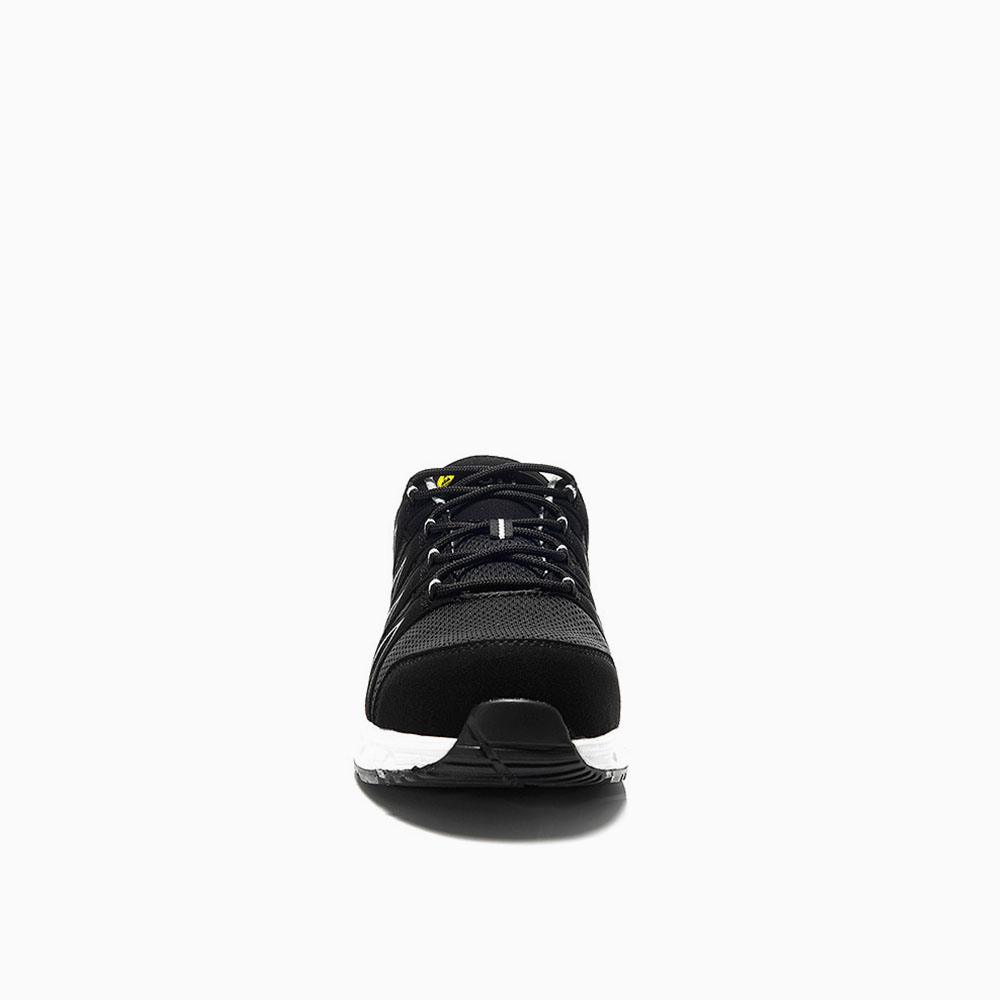 HERREN JORI Sicherheitshalbschuh jo_SPEEDY black-silver Low ESD S1PS