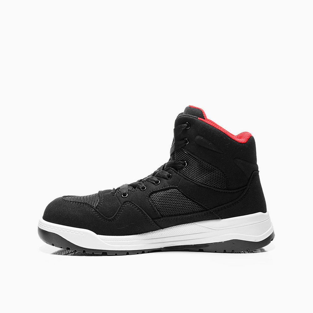ELTEN HERREN Sicherheitsschnürstiefel LAKERS black Mid ESD S1PS