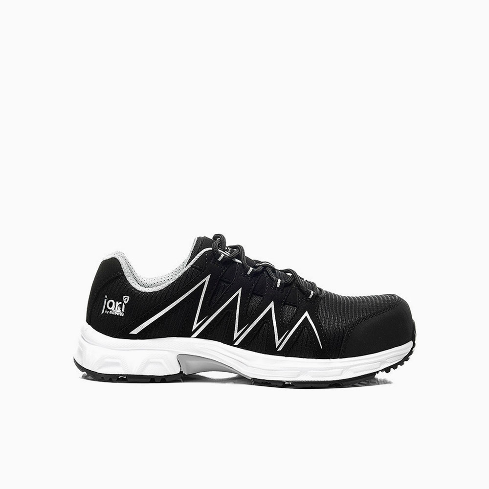 DAMEN JORI Sicherheitshalbschuh jo_SPEEDY black-silver Low ESD S3S