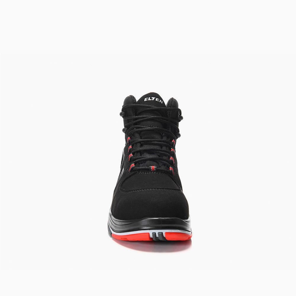 ELTEN HERREN Sicherheitsstiefel ALAN XXTP black-red Mid ESD S3S