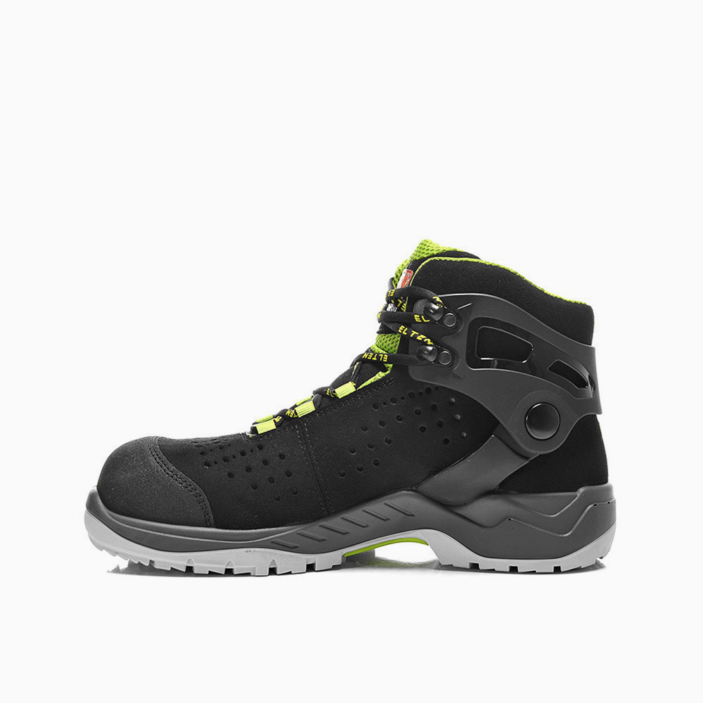 ELTEN HERREN Sicherheitsstiefel TOMMASO green Mid ESD S1PS
