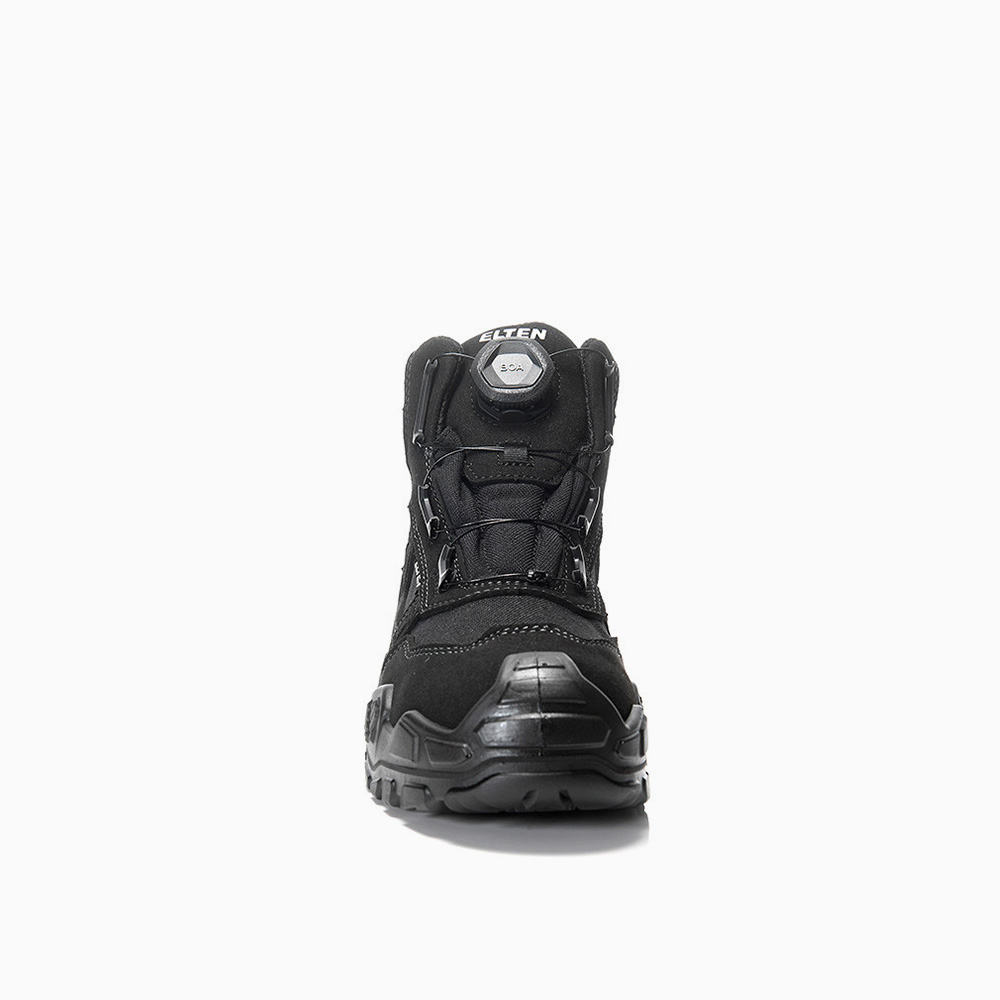 ELTEN HERREN Sicherheitsstiefel MIKE BOA® black Mid ESD S3S