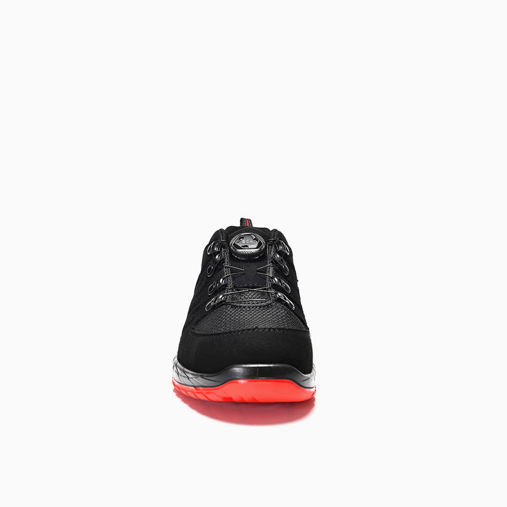 ELTEN HERREN Sicherheitshalbschuh MADDOX BOA® black-red Low ESD S3S
