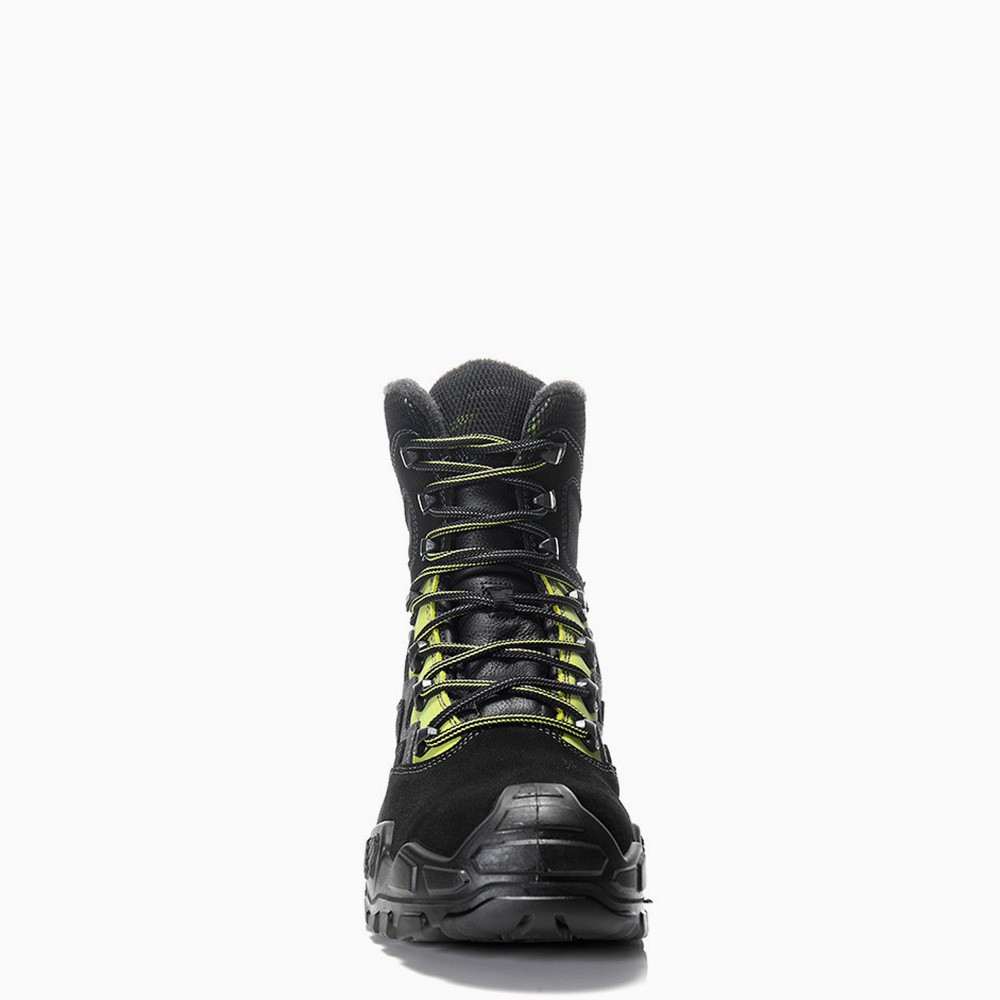 ELTEN HERREN Sicherheitsschnürstiefel (Form C) MICK black-green High ESD S3S CI
