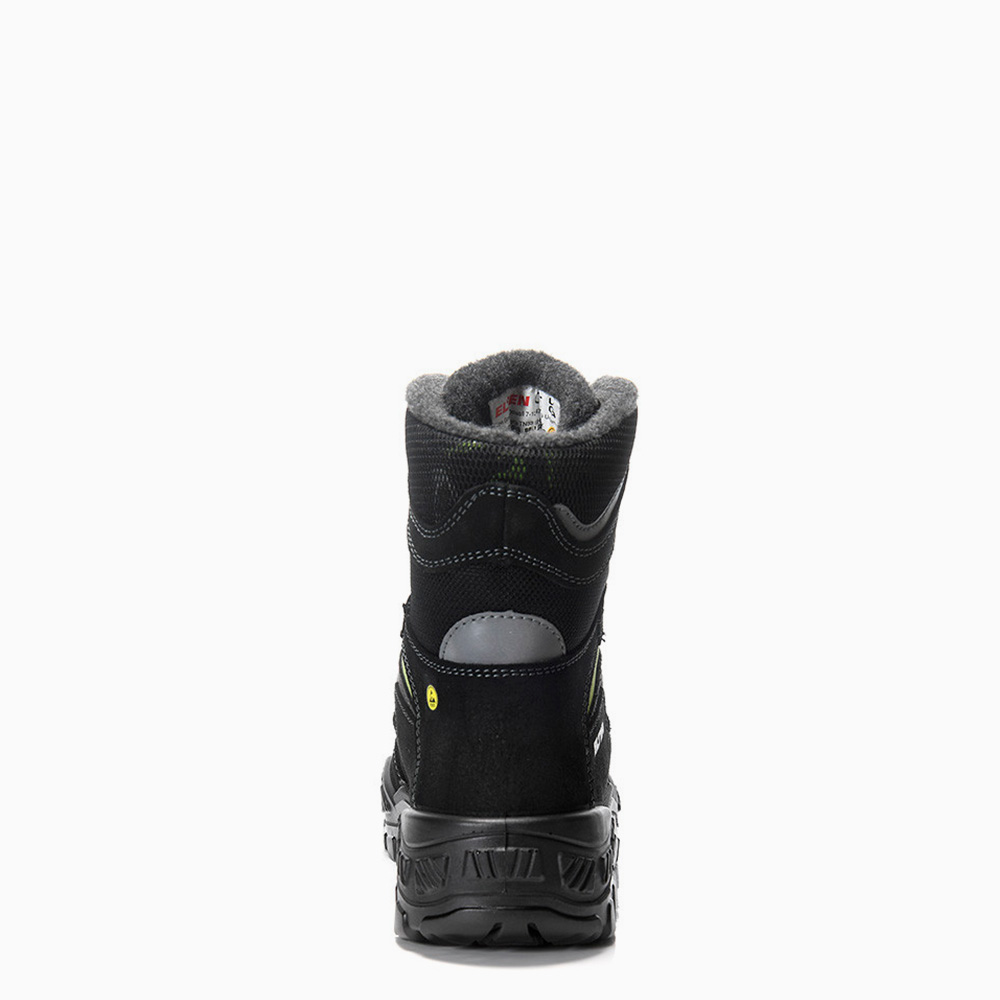 ELTEN HERREN Sicherheitsschnürstiefel (Form C) MICK black-green High ESD S3S CI