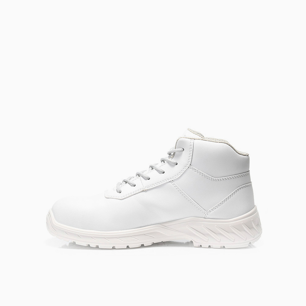 DAMEN JORI Sicherheitsschnürstiefel jo_CLEAN Loop white Mid ESD S3S