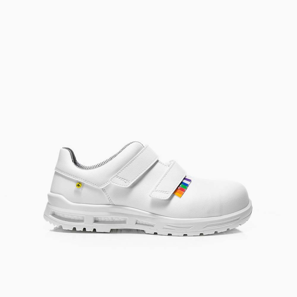 ELTEN HERREN Sicherheitshalbschuh BRAYDEN XXTM white Strap Low ESD S3S